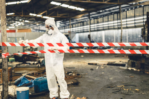 Professional Biohazard technician working in Holmes, PA